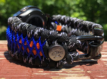 Load image into Gallery viewer, Samsung Galaxy Watch Band, Galaxy 42mm, Galaxy 46mm, Gear S3 Frontier, Gear S3 Classic, Gear Sport, 550 Paracord Watch Band.