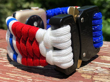 Charger l'image dans la galerie, Paracord Watch Band compatible with Apple Watch Series 1, 2, 3, 4, 5, 6, 7, 8, Ultra & SE (watch not included)