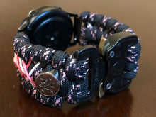 Lade das Bild in den Galerie-Viewer, Samsung Galaxy Watch Active/Active 2, Galaxy Active/Active 2, Paracord Band, Paracord Strap, 550 Cord Samsung Strap