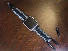 Lade das Bild in den Galerie-Viewer, Paracord Watch Band compatible with Apple Watch Series 1, 2, 3, 4, 5, 6, 7, 8, Ultra & SE (watch not included)