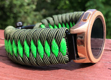 Load image into Gallery viewer, Samsung Galaxy Watch Band, Galaxy 42mm, Galaxy 46mm, Gear S3 Frontier, Gear S3 Classic, Gear Sport, 550 Paracord Watch Band.