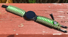 Lade das Bild in den Galerie-Viewer, Samsung Galaxy Watch Active/Active 2, Galaxy Active/Active 2, Paracord Band, Paracord Strap, 550 Cord Samsung Strap