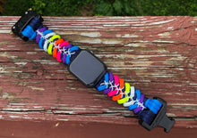 Charger l'image dans la galerie, Paracord Watch Band compatible with Apple Watch Series 1, 2, 3, 4, 5, 6, 7, 8, 9, Ultra, Ultra 2 & SE (watch not included)