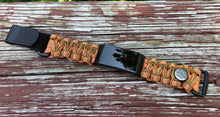 Lade das Bild in den Galerie-Viewer, Paracord Watch Band compatible with Fitbit Charge 2, Charge 3, Charge 4 & Charge 5 (Watch not included)