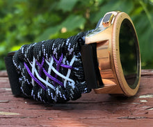 Load image into Gallery viewer, Samsung Galaxy Watch Band, Galaxy 42mm, Galaxy 46mm, Gear S3 Frontier, Gear S3 Classic, Gear Sport, 550 Paracord Watch Band.
