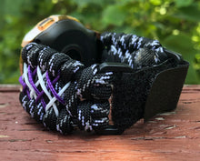 Load image into Gallery viewer, Samsung Galaxy Watch Band, Galaxy 42mm, Galaxy 46mm, Gear S3 Frontier, Gear S3 Classic, Gear Sport, 550 Paracord Watch Band.