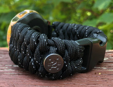 Load image into Gallery viewer, Samsung Galaxy Watch Band, Galaxy 42mm, Galaxy 46mm, Gear S3 Frontier, Gear S3 Classic, Gear Sport, 550 Paracord Watch Band.