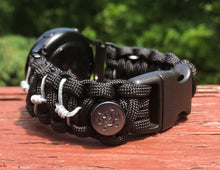 Lade das Bild in den Galerie-Viewer, Samsung Galaxy Watch Active/Active 2, Galaxy Active/Active 2, Paracord Band, Paracord Strap, 550 Cord Samsung Strap