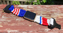 Charger l'image dans la galerie, Paracord Watch Band compatible with Apple Watch Series 1, 2, 3, 4, 5, 6, 7, 8, Ultra & SE (watch not included)