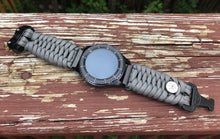 Load image into Gallery viewer, Samsung Galaxy Watch Band, Galaxy 42mm, Galaxy 46mm, Gear S3 Frontier, Gear S3 Classic, Gear Sport, 550 Paracord Watch Band.
