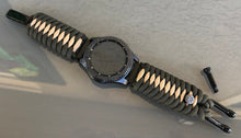 Load image into Gallery viewer, Samsung Galaxy Watch Band, Galaxy 42mm, Galaxy 46mm, Gear S3 Frontier, Gear S3 Classic, Gear Sport, 550 Paracord Watch Band.