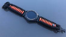 Load image into Gallery viewer, Samsung Galaxy Watch Band, Galaxy 42mm, Galaxy 46mm, Gear S3 Frontier, Gear S3 Classic, Gear Sport, 550 Paracord Watch Band.