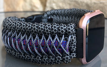 Lade das Bild in den Galerie-Viewer, Paracord Watch Band compatible with Fitbit Versa 1, Versa Lite, Versa 2, Versa 3, Versa 4, Sense, Sense 2 (watch not included).