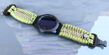 Charger l'image dans la galerie, Samsung Galaxy Watch Band, Galaxy 42mm, Galaxy 46mm, Gear S3 Frontier, Gear S3 Classic, Gear Sport, 550 Paracord Watch Band.