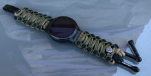 Lade das Bild in den Galerie-Viewer, Paracord Watch Band compatible with Garmin Approach S12, Approach S40, Approach S42, D2 Air, Vivoactive 3S, Vivoactive 3, Vivoactive 3 Music, Vivoactive 4S, Vivoactive 4, Venu, Venu 2S, Venu 2, Venu SQ, Venu Music (watch not included)