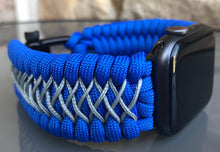 Cargar imagen en el visor de la galería, Paracord Watch Band compatible with Apple Watch Series 1, 2, 3, 4, 5, 6, 7, 8, 9, Ultra, Ultra 2 & SE (watch not included)