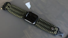 Charger l'image dans la galerie, Paracord Watch Band compatible with Apple Watch Series 1, 2, 3, 4, 5, 6, 7, 8, Ultra & SE (watch not included)