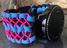 Load image into Gallery viewer, Samsung Galaxy Watch Band, Galaxy 42mm, Galaxy 46mm, Gear S3 Frontier, Gear S3 Classic, Gear Sport, 550 Paracord Watch Band.
