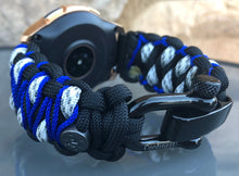 Charger l'image dans la galerie, Samsung Galaxy Watch Band, Galaxy 42mm, Galaxy 46mm, Gear S3 Frontier, Gear S3 Classic, Gear Sport, 550 Paracord Watch Band.