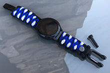 Charger l'image dans la galerie, Paracord Watch Band compatible with Garmin Approach S12, Approach S40, Approach S42, D2 Air, Vivoactive 3S, Vivoactive 3, Vivoactive 3 Music, Vivoactive 4S, Vivoactive 4, Venu, Venu 2S, Venu 2, Venu SQ, Venu Music (watch not included)