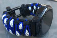 Charger l'image dans la galerie, Paracord Watch Band compatible with Garmin Approach S12, Approach S40, Approach S42, D2 Air, Vivoactive 3S, Vivoactive 3, Vivoactive 3 Music, Vivoactive 4S, Vivoactive 4, Venu, Venu 2S, Venu 2, Venu SQ, Venu Music (watch not included)