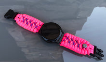 Load image into Gallery viewer, Paracord Watch Band compatible with Garmin Approach S12, Approach S40, Approach S42, D2 Air, Vivoactive 3S, Vivoactive 3, Vivoactive 3 Music, Vivoactive 4S, Vivoactive 4, Venu, Venu 2S, Venu 2, Venu SQ, Venu Music (watch not included)
