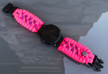 Lade das Bild in den Galerie-Viewer, Samsung Galaxy Watch Active/Active 2, Galaxy Active/Active 2, Paracord Band, Paracord Strap, 550 Cord Samsung Strap