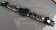 Load image into Gallery viewer, Samsung Galaxy Watch Band, Galaxy 42mm, Galaxy 46mm, Gear S3 Frontier, Gear S3 Classic, Gear Sport, 550 Paracord Watch Band.
