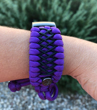 Charger l'image dans la galerie, Paracord Watch Band compatible with Fitbit Charge 2, Charge 3, Charge 4 & Charge 5 (Watch not included)