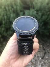 Load image into Gallery viewer, Samsung Galaxy Watch Band, Galaxy 42mm, Galaxy 46mm, Gear S3 Frontier, Gear S3 Classic, Gear Sport, 550 Paracord Watch Band.