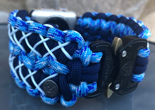 Lade das Bild in den Galerie-Viewer, Paracord Watch Band compatible with Apple Watch Series 1-11, Ultra, Ultra 2, Ultra 3 & SE (watch not included)