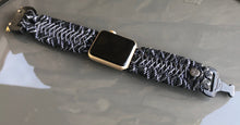 Load image into Gallery viewer, Personalized Paracord Watch Band for Apple Watch Series 1-11, Ultra, Ultra 2, Ultra 3, and SE (watch not included).