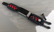 Charger l'image dans la galerie, Paracord Watch Band compatible with Fitbit Charge 2, Charge 3, Charge 4, Charge 5 & Charge 6 (Watch not included)