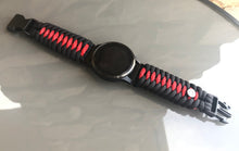 Charger l'image dans la galerie, Paracord Watch Band compatible with Garmin Approach S12, Approach S40, Approach S42, D2 Air, Vivoactive 3S, Vivoactive 3, Vivoactive 3 Music, Vivoactive 4S, Vivoactive 4, Venu, Venu 2S, Venu 2, Venu SQ, Venu Music (watch not included)