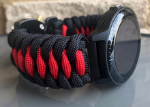 Charger l'image dans la galerie, Paracord watch band compatible with Garmin Approach S12/S40/S42, D2 Air/X10, Vivoactive, Venu, Vivomove, Forerunner 55/245/255/645/745 (watch not included)