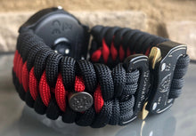 Charger l'image dans la galerie, Paracord watch band compatible with Garmin Approach S12/S40/S42, D2 Air/X10, Vivoactive, Venu, Vivomove, Forerunner 55/245/255/645/745 (watch not included)