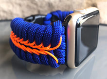 Lade das Bild in den Galerie-Viewer, Paracord Watch Band compatible with Apple Watch Series 1, 2, 3, 4, 5, 6, 7, 8, Ultra & SE (watch not included)