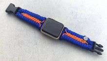 Lade das Bild in den Galerie-Viewer, Paracord Watch Band compatible with Apple Watch Series 1, 2, 3, 4, 5, 6, 7, 8, Ultra & SE (watch not included)