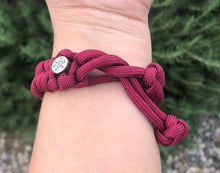 Load image into Gallery viewer, Paracord watch band personalized to replace bands for Fitbit Inspire, Fitbit Luxe, and Fitbit Alta (watch not included)