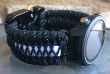 Charger l'image dans la galerie, Paracord watch band compatible with Garmin Approach S12/S40/S42, D2 Air/X10, Vivoactive, Venu, Vivomove, Forerunner 55/245/255/645/745 (watch not included)