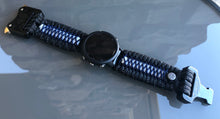 Charger l'image dans la galerie, Paracord watch band compatible with Garmin Approach S12/S40/S42, D2 Air/X10, Vivoactive, Venu, Vivomove, Forerunner 55/245/255/645/745 (watch not included)
