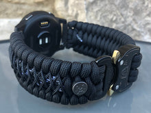 Load image into Gallery viewer, Paracord Watch Band compatible with Garmin Approach S12, Approach S40, Approach S42, D2 Air, Vivoactive 3S, Vivoactive 3, Vivoactive 3 Music, Vivoactive 4S, Vivoactive 4, Venu, Venu 2S, Venu 2, Venu SQ, Venu Music (watch not included)