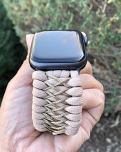 Load image into Gallery viewer, Personalized Paracord Watch Band for Apple Watch Series 1-11, Ultra, Ultra 2, Ultra 3, and SE (watch not included).