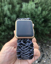 Lade das Bild in den Galerie-Viewer, Paracord Watch Band compatible with Apple Watch Series 1, 2, 3, 4, 5, 6, 7, 8, Ultra & SE (watch not included)