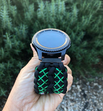 Load image into Gallery viewer, Samsung Galaxy Watch Band, Galaxy 42mm, Galaxy 46mm, Gear S3 Frontier, Gear S3 Classic, Gear Sport, 550 Paracord Watch Band.