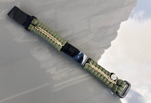 Load image into Gallery viewer, Paracord watch band personalized to replace bands for Fitbit Inspire, Fitbit Luxe, and Fitbit Alta (watch not included)