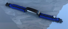 Load image into Gallery viewer, Paracord watch band personalized to replace bands for Fitbit Inspire, Fitbit Luxe, and Fitbit Alta (watch not included)