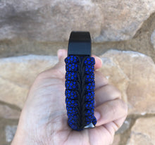 Load image into Gallery viewer, Paracord watch band personalized to replace bands for Fitbit Inspire, Fitbit Luxe, and Fitbit Alta (watch not included)