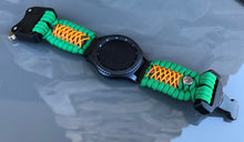 Load image into Gallery viewer, Samsung Galaxy Watch Band, Galaxy 42mm, Galaxy 46mm, Gear S3 Frontier, Gear S3 Classic, Gear Sport, 550 Paracord Watch Band.