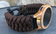 Load image into Gallery viewer, Samsung Galaxy Watch Band, Galaxy 42mm, Galaxy 46mm, Gear S3 Frontier, Gear S3 Classic, Gear Sport, 550 Paracord Watch Band.